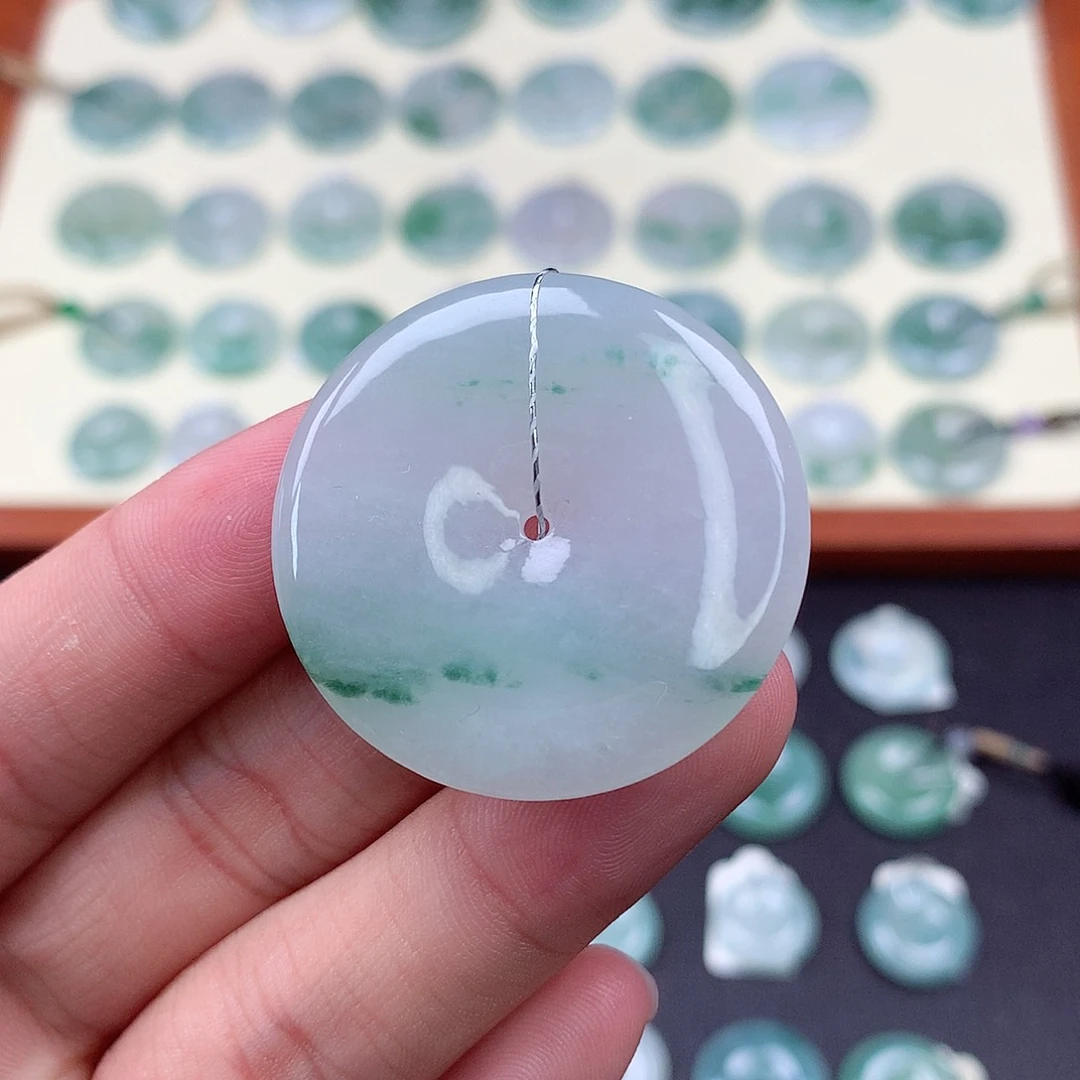 颈饰未镶嵌翡翠10 尺寸36.7-5.5