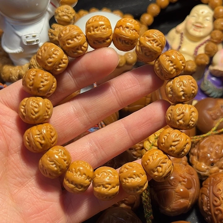 橄榄核手串/手链猴头京八棱