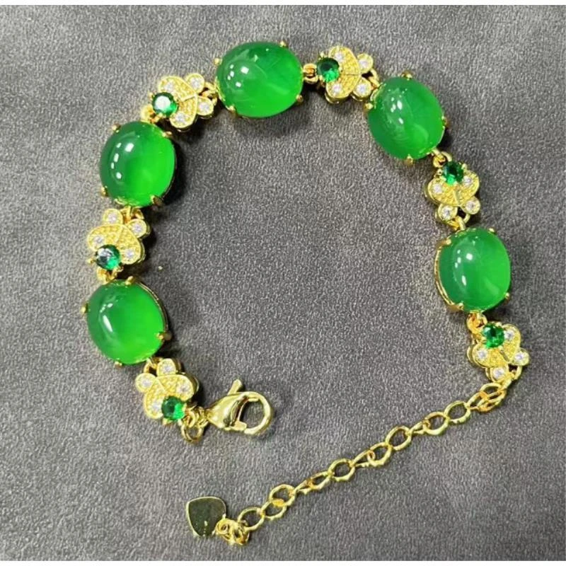 天然玉髓蝴蝶手链-无礼盒-@@YS2067