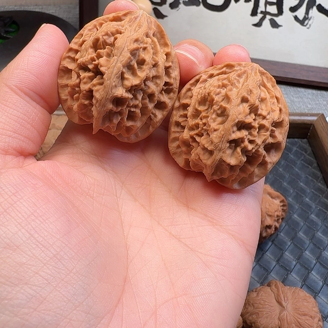 吊坠文玩核桃全品苹果园38.5