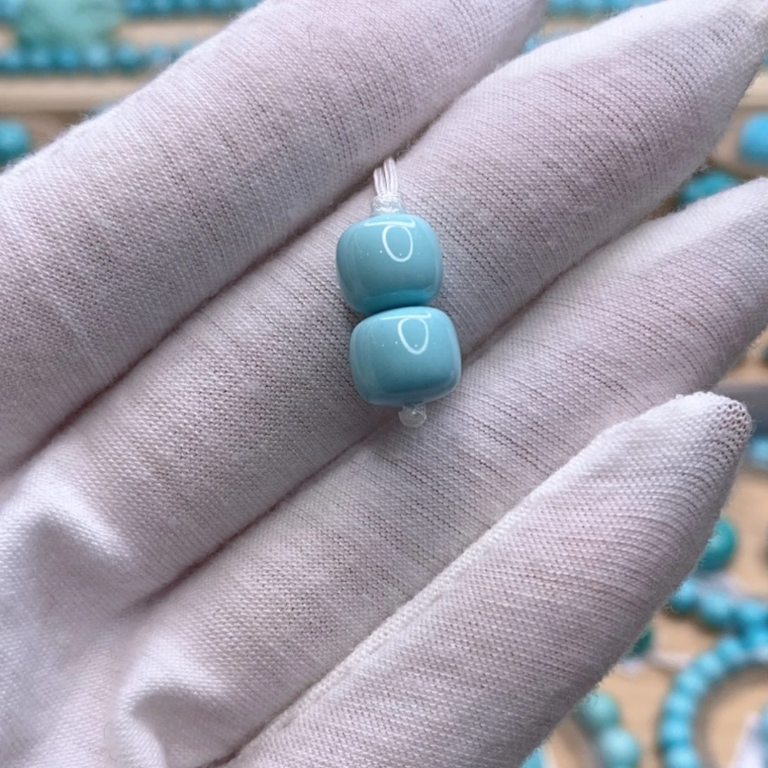 绿松石未镶嵌珠宝奇石9mm