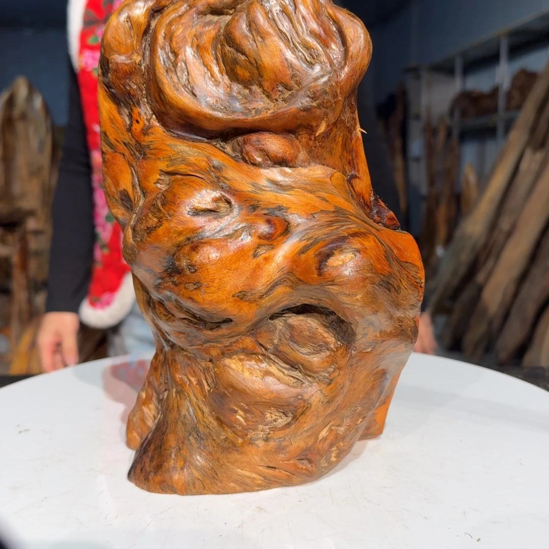 折****木佳友琥珀木摆件19