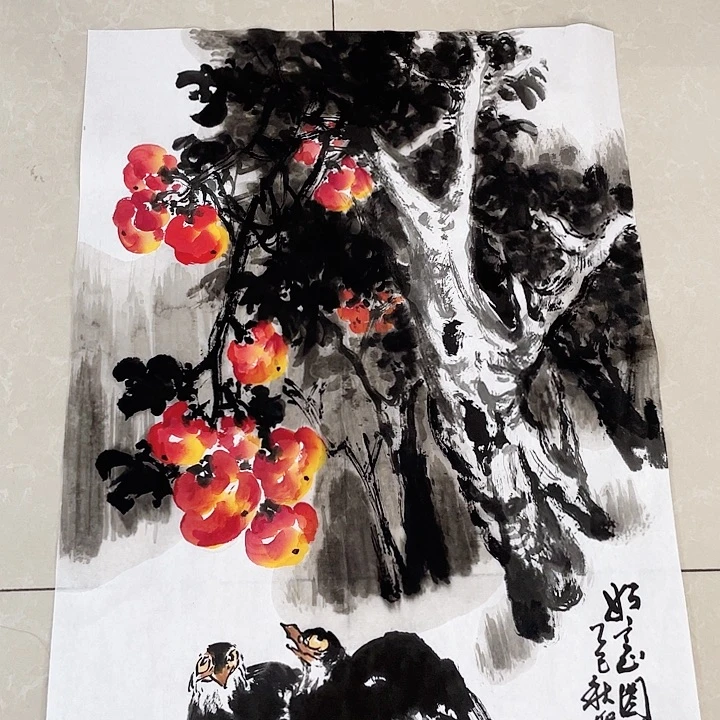 国画张圣敏先生纯手绘作品