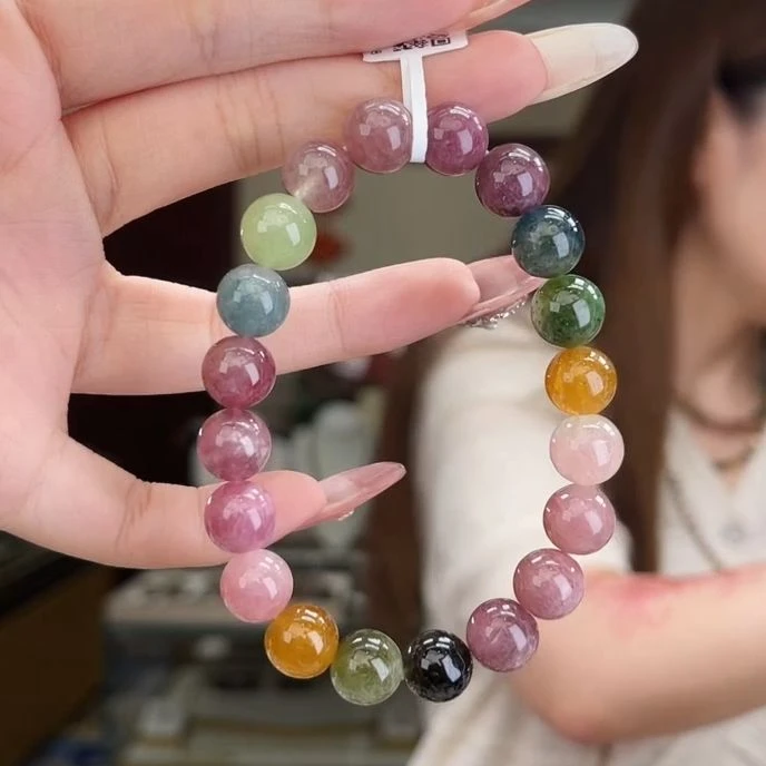 05801826/未镶嵌碧玺10mm+碧玺单圈多样性发货