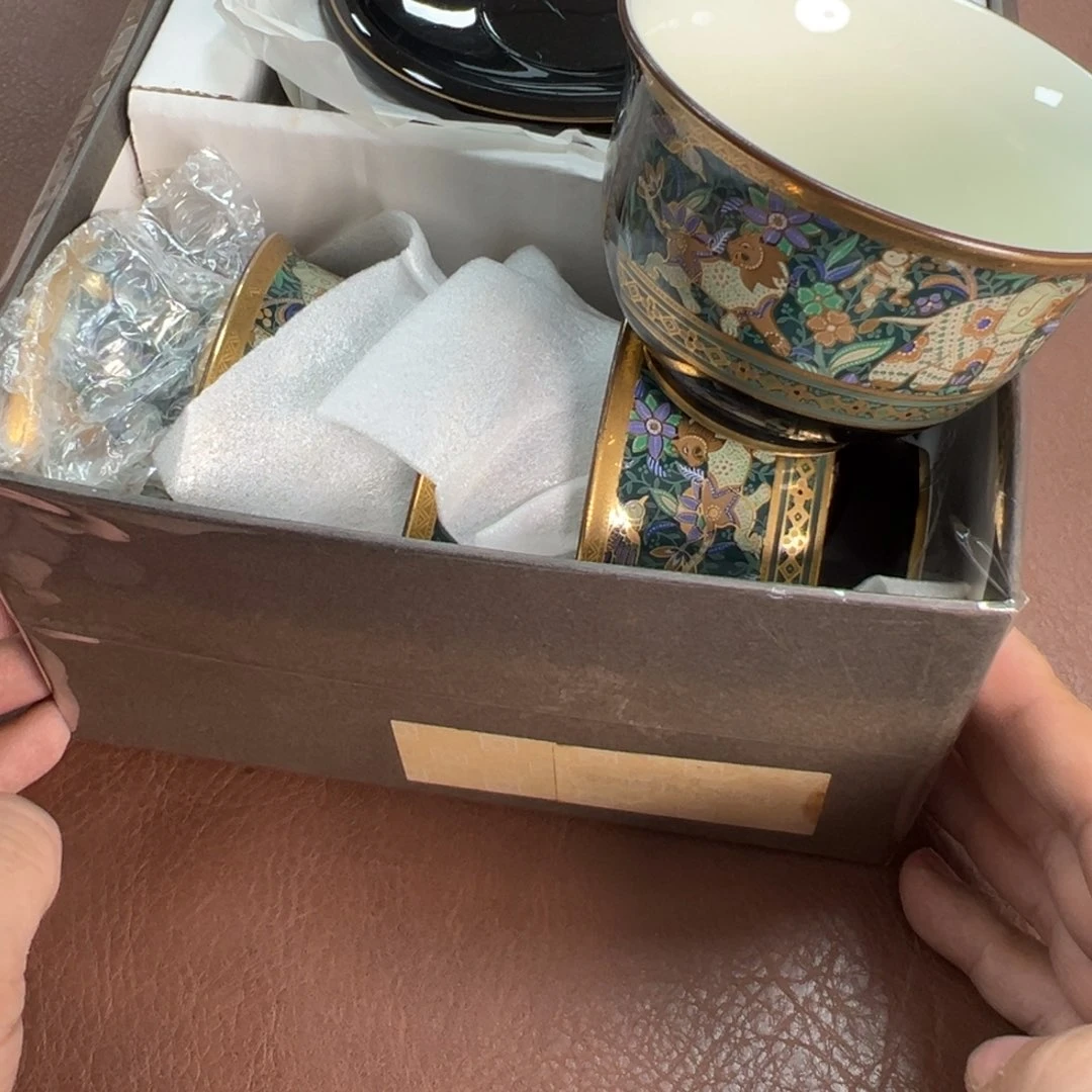 瓷片五套 盒子没盖瓷器瓷器