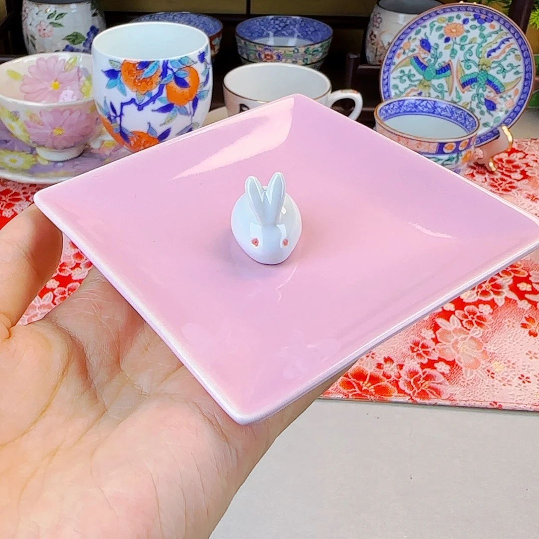 他家茶具瓷器真美啊！香立