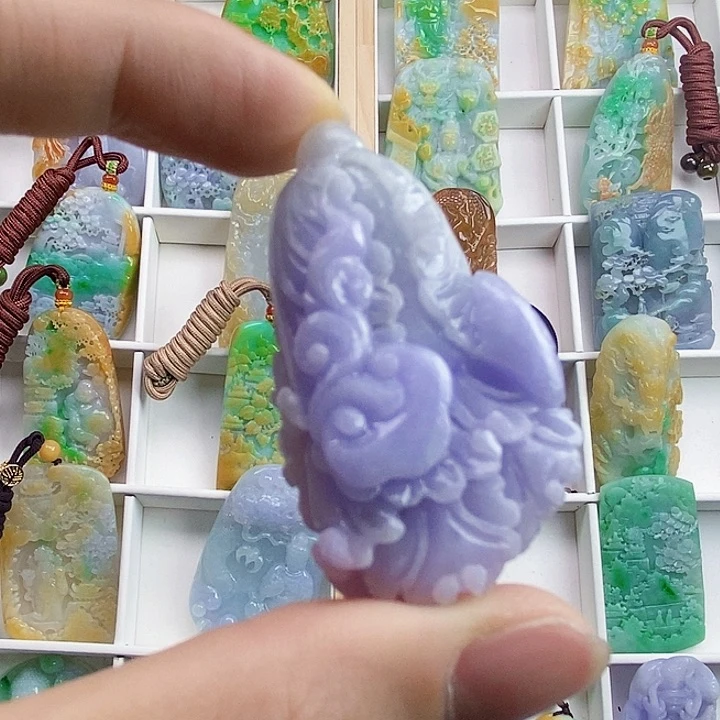 颈饰未镶嵌翡翠翡翠