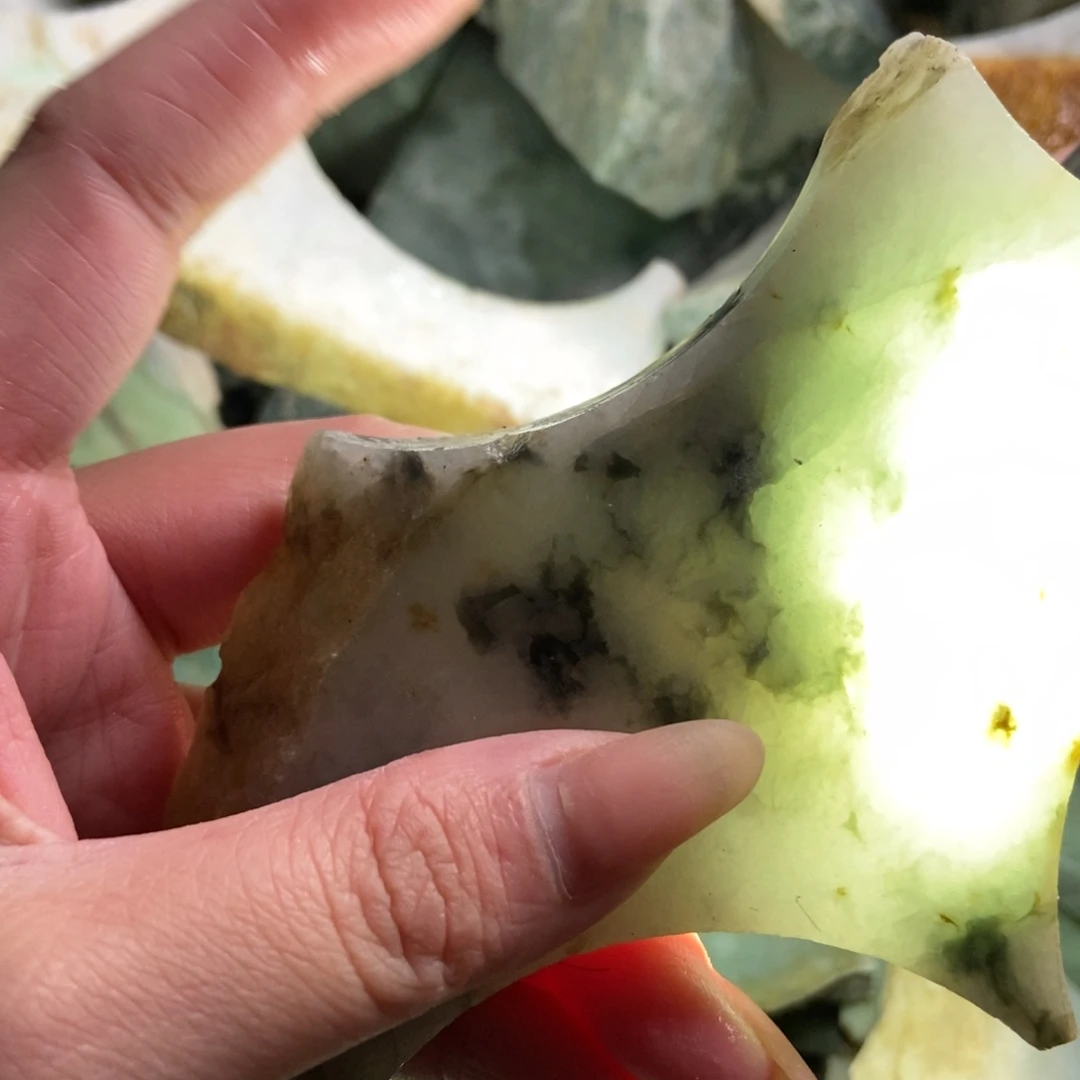 翡翠未镶嵌挂件天然翡翠