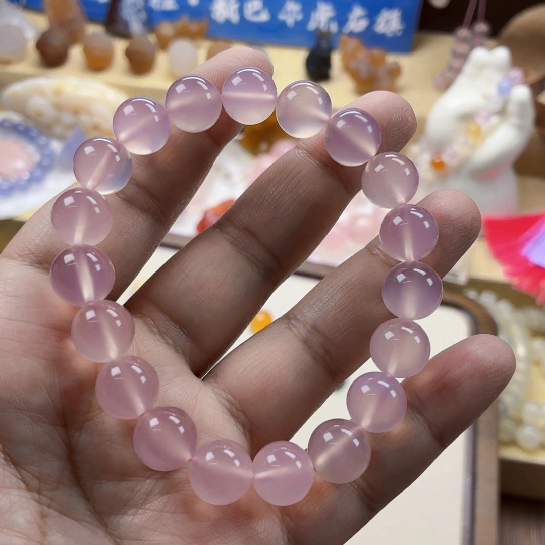 王***匀玛瑙/玉髓合金手链