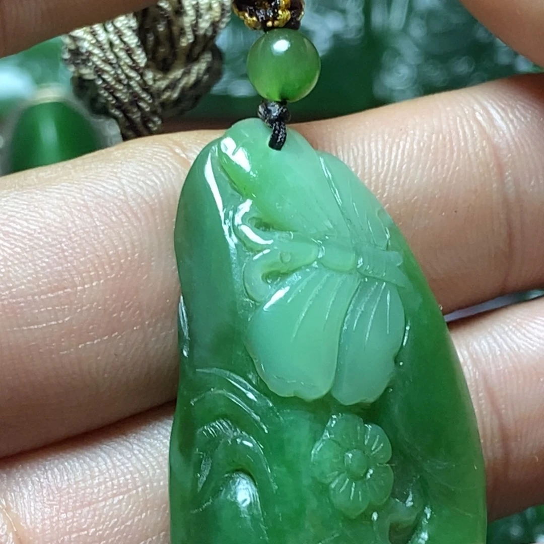 和田玉（碧玉）未镶嵌挂件