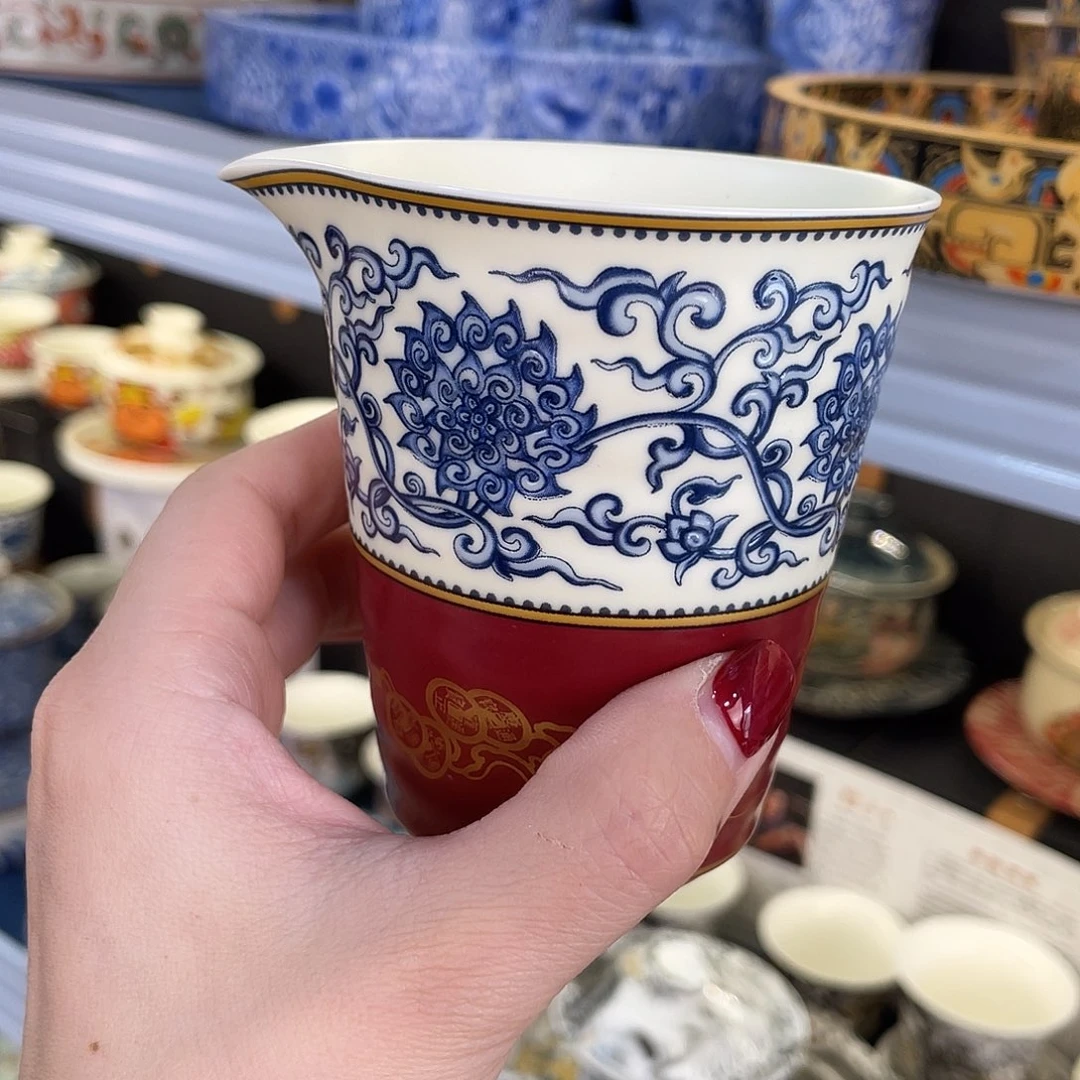 陶景德陶瓷盖碗茶具