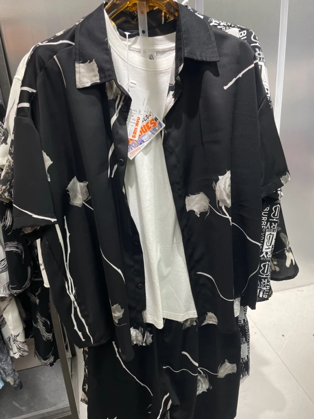 25611-DJS潮牌男女同款套装