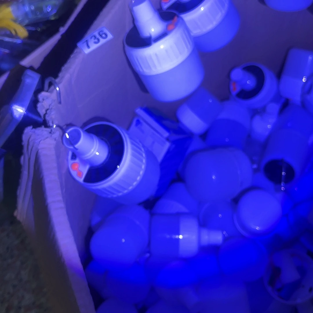 白色太阳能露营灯736