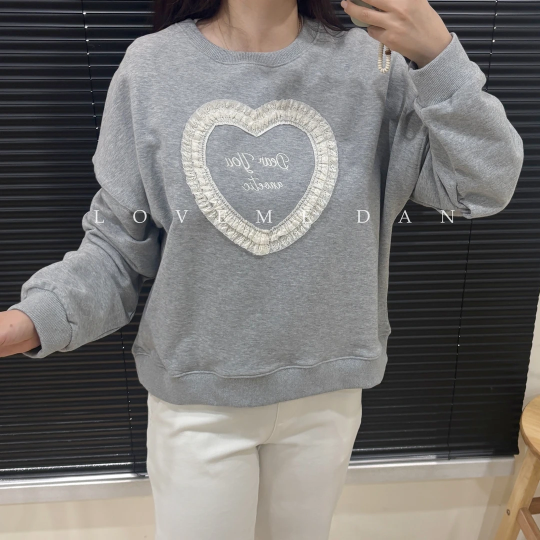 【V8979】LOVEME DAN-爱尚我女装-秋款爱心卫衣