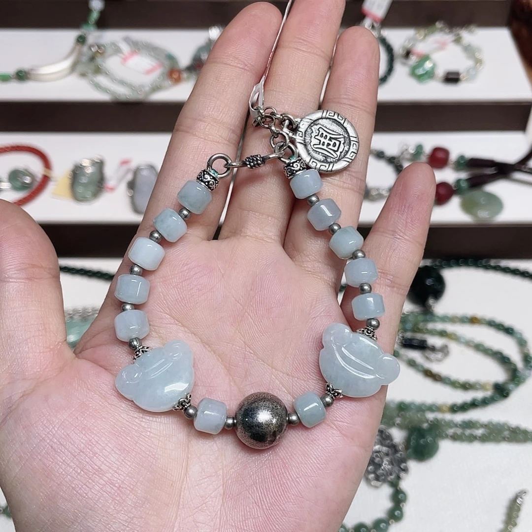 足银纯银配饰手链