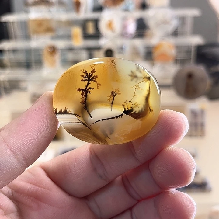 玛瑙/玉髓未镶嵌吊坠(不含链)