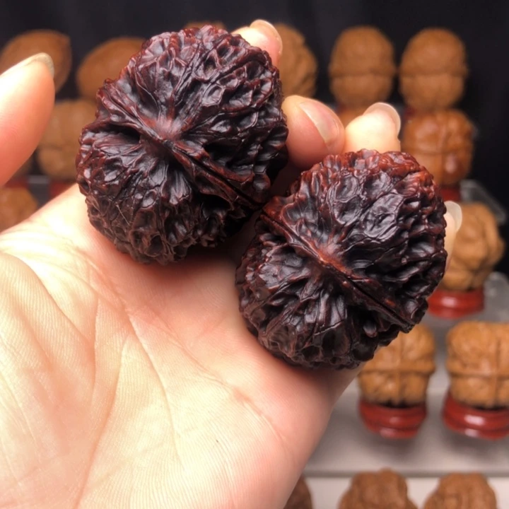 桃核吊坠3紫金龙甲