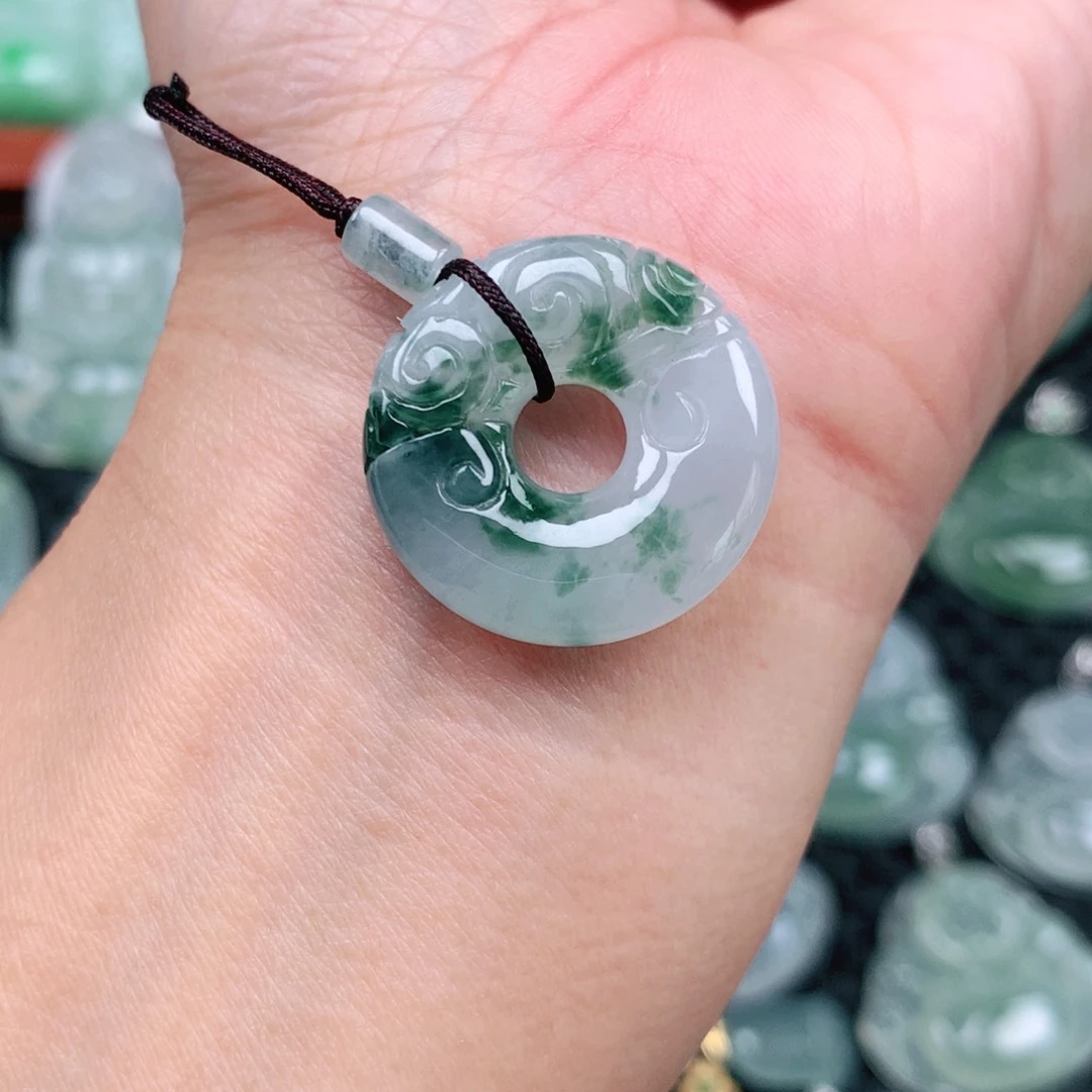 翡翠吊坠(不含链)未镶嵌