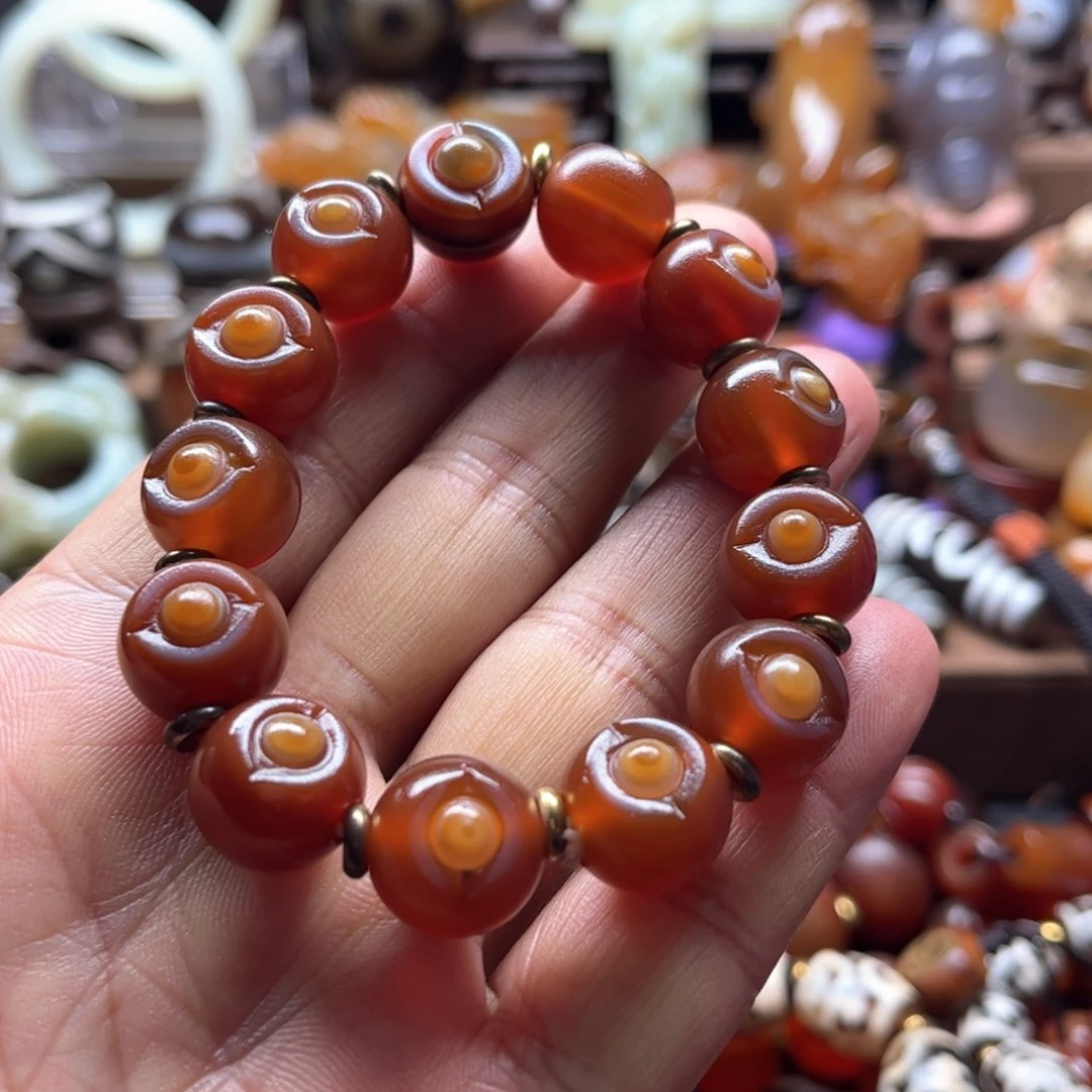 玛瑙/玉髓车挂未镶嵌