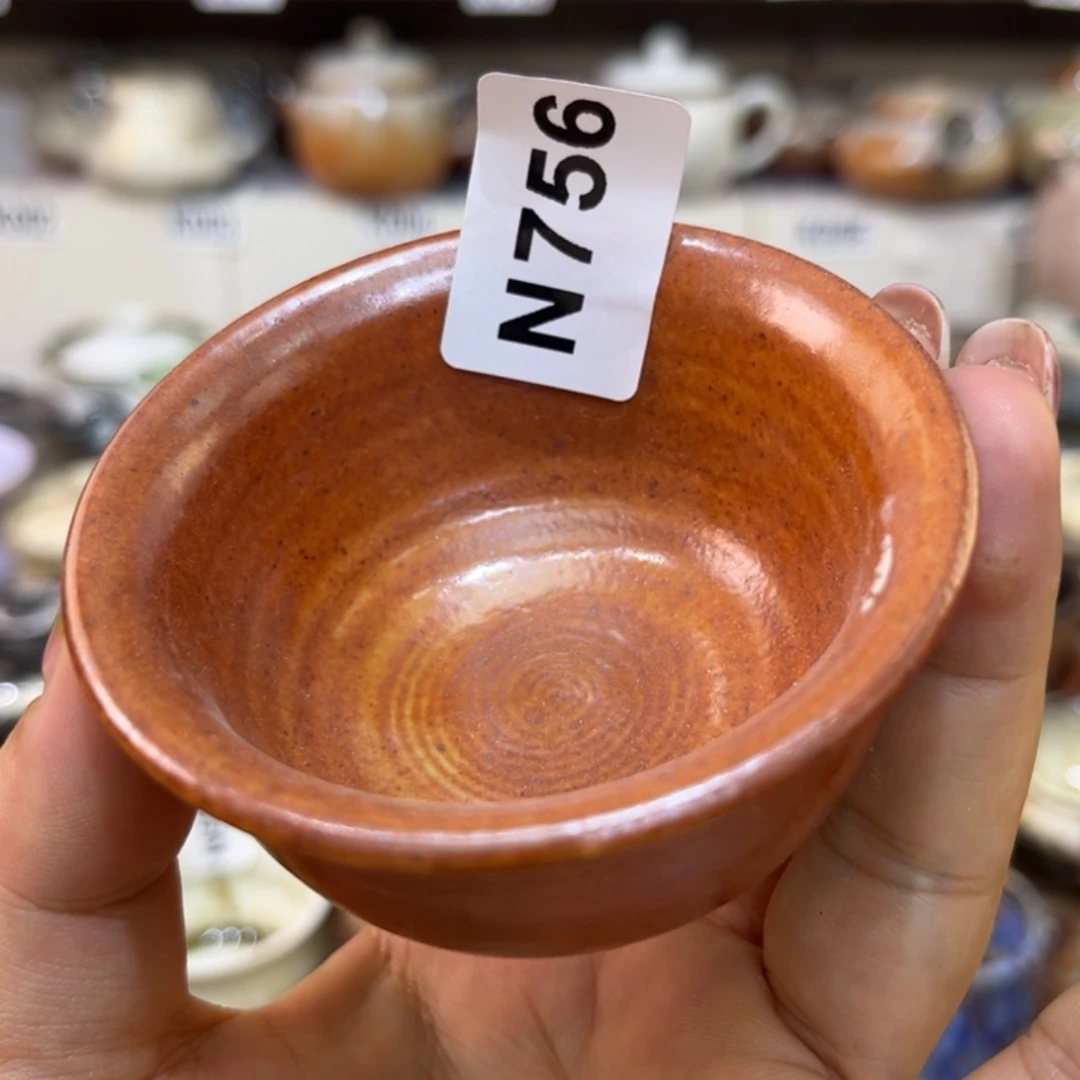 茶杯朱泥陶瓷艺术