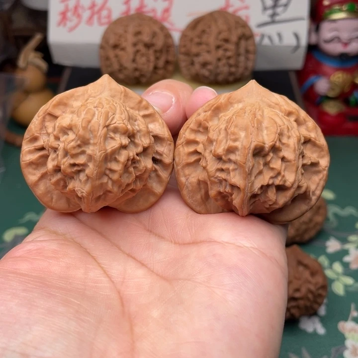 【闪购商品】把件文玩核桃45.5全品图图