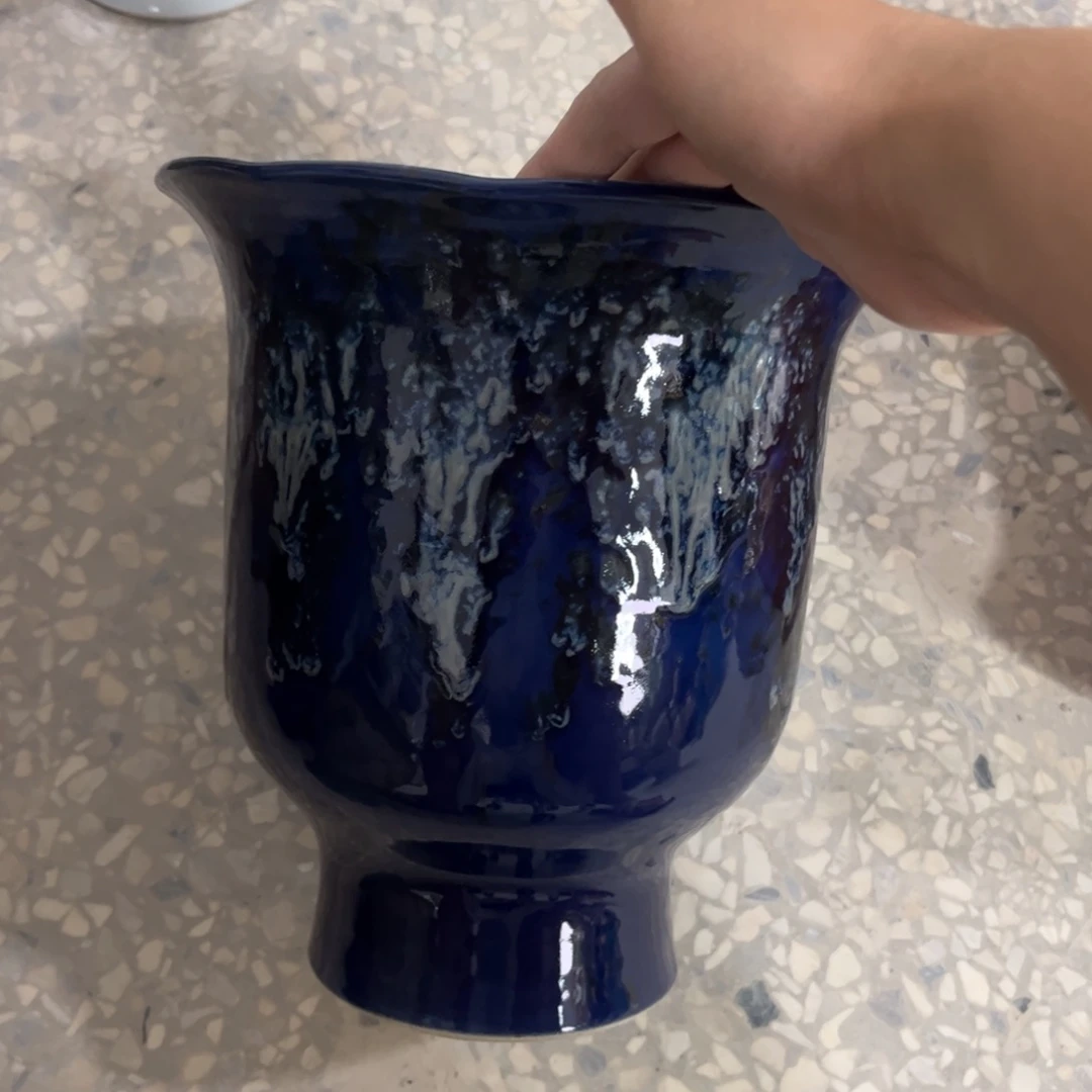 景德镇陶瓷花盆花盆瑕疵价