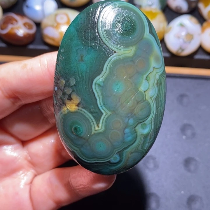 未镶嵌玛瑙/玉髓珠宝半成品44