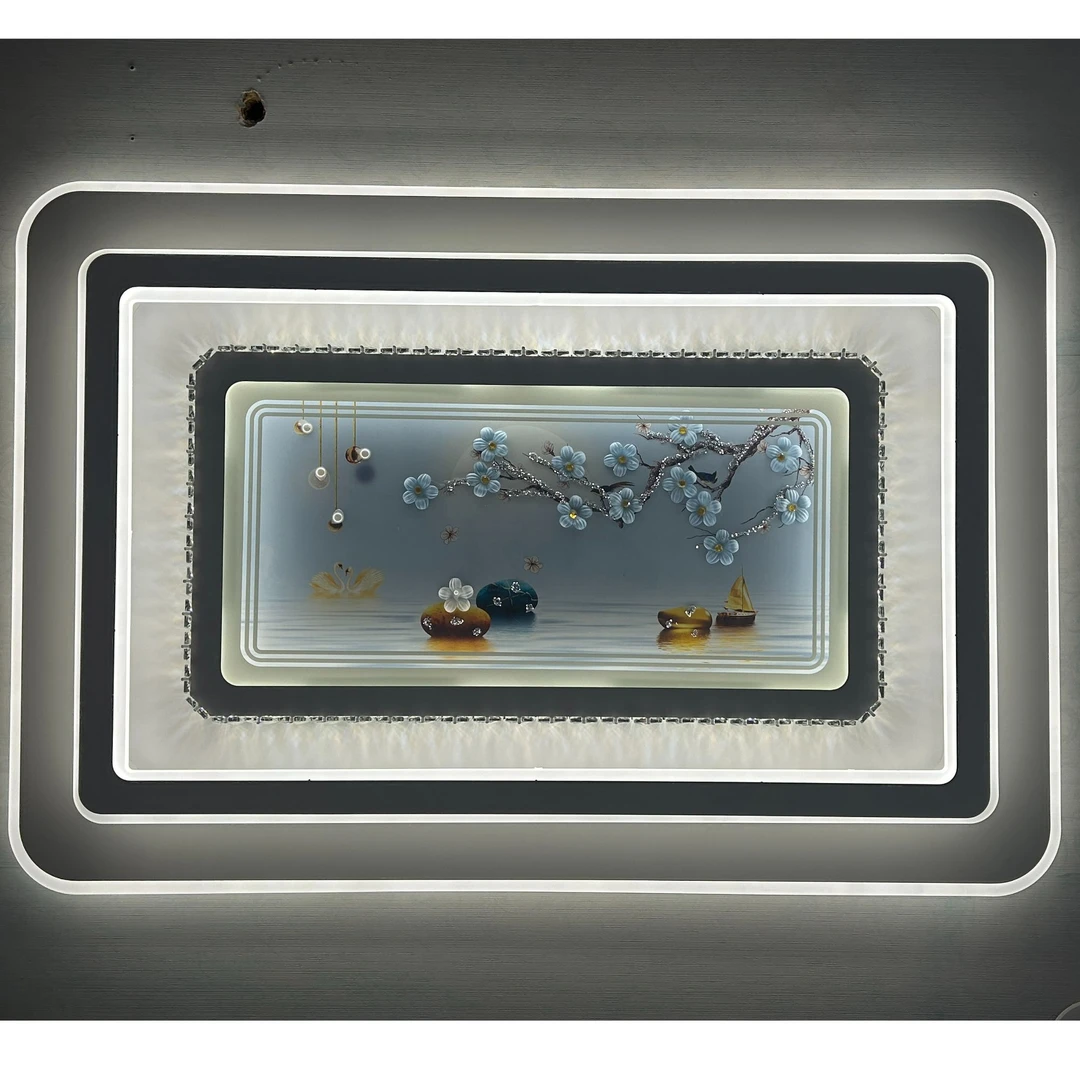 2025新款长方形客厅现代简约大气吸顶灯LED家居灯具家用大厅轻奢