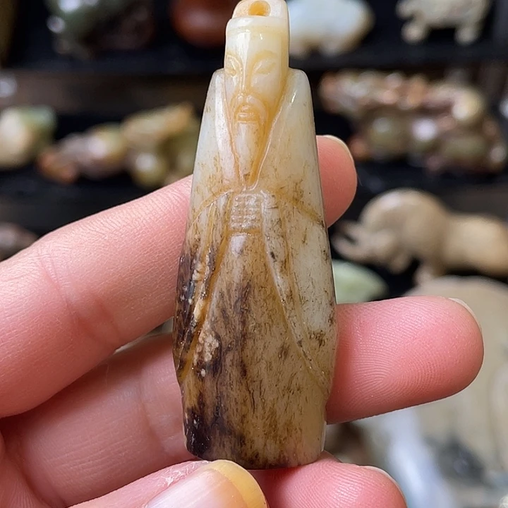 和田玉（糖玉）未镶嵌颈饰