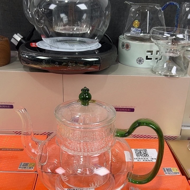 玻璃手工艺品禾器茶器现货现发