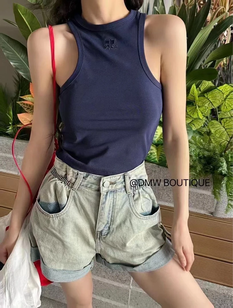 DMW 卷边牛仔裤短裤(1165-30)