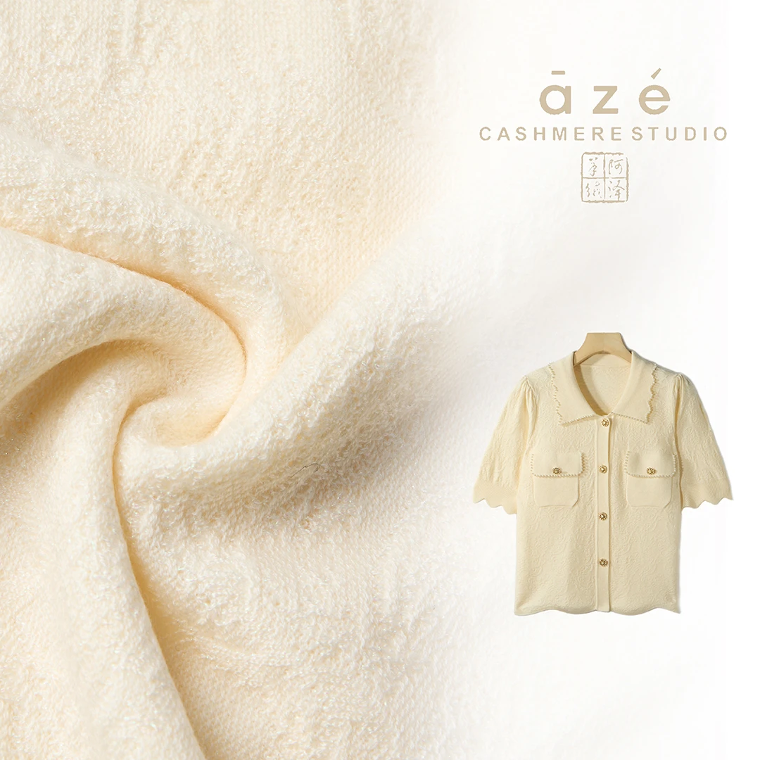 【夏季新款】设计师网红上衣轻奢夏季女装针织DM-6111