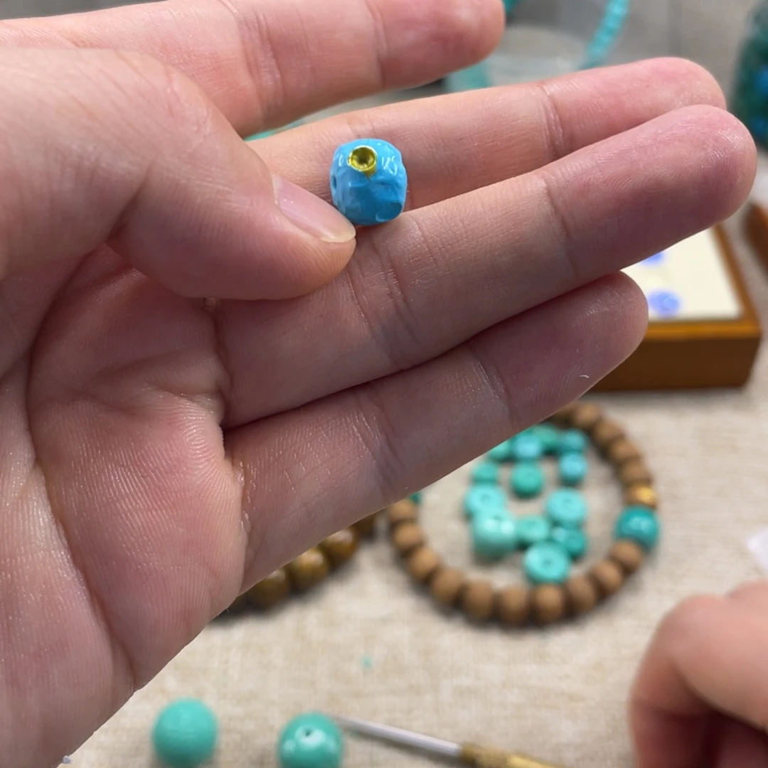 原生态湖北矿小配饰，直径10