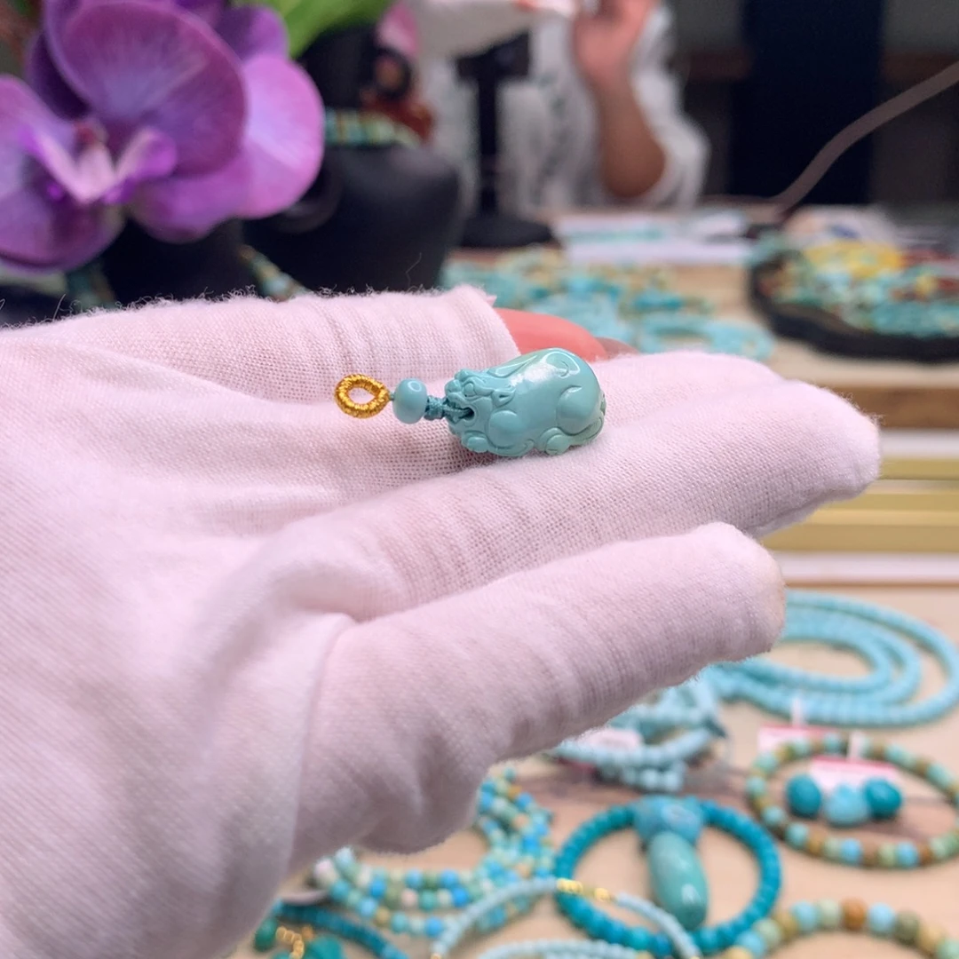 绿松石未镶嵌配饰