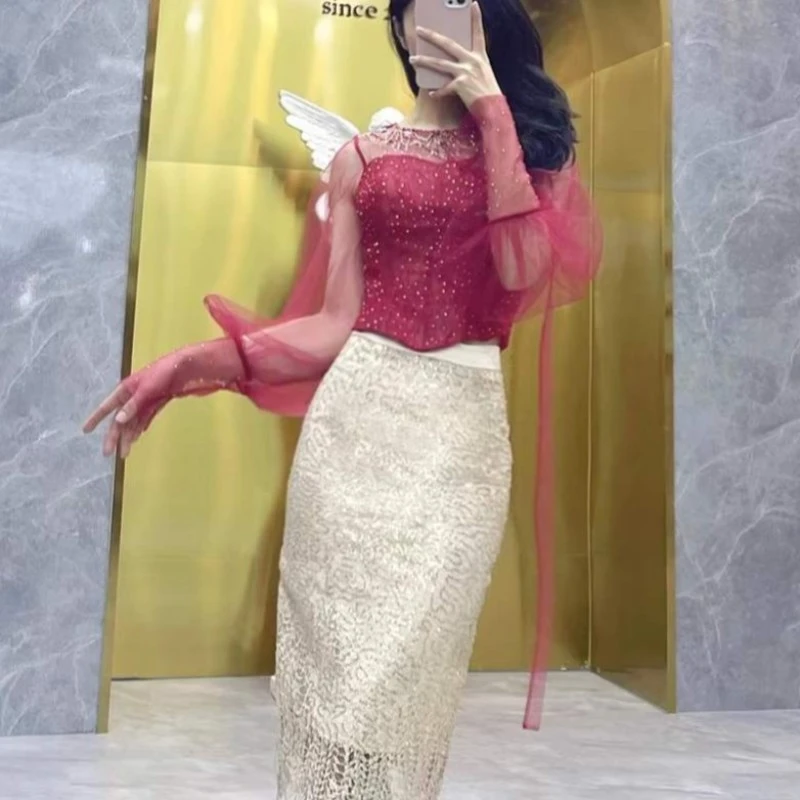 SEJI/瑟纪烈焰美人重工上衣