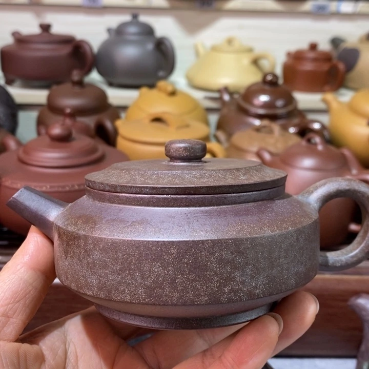 茶壶紫砂微瑕处理一把