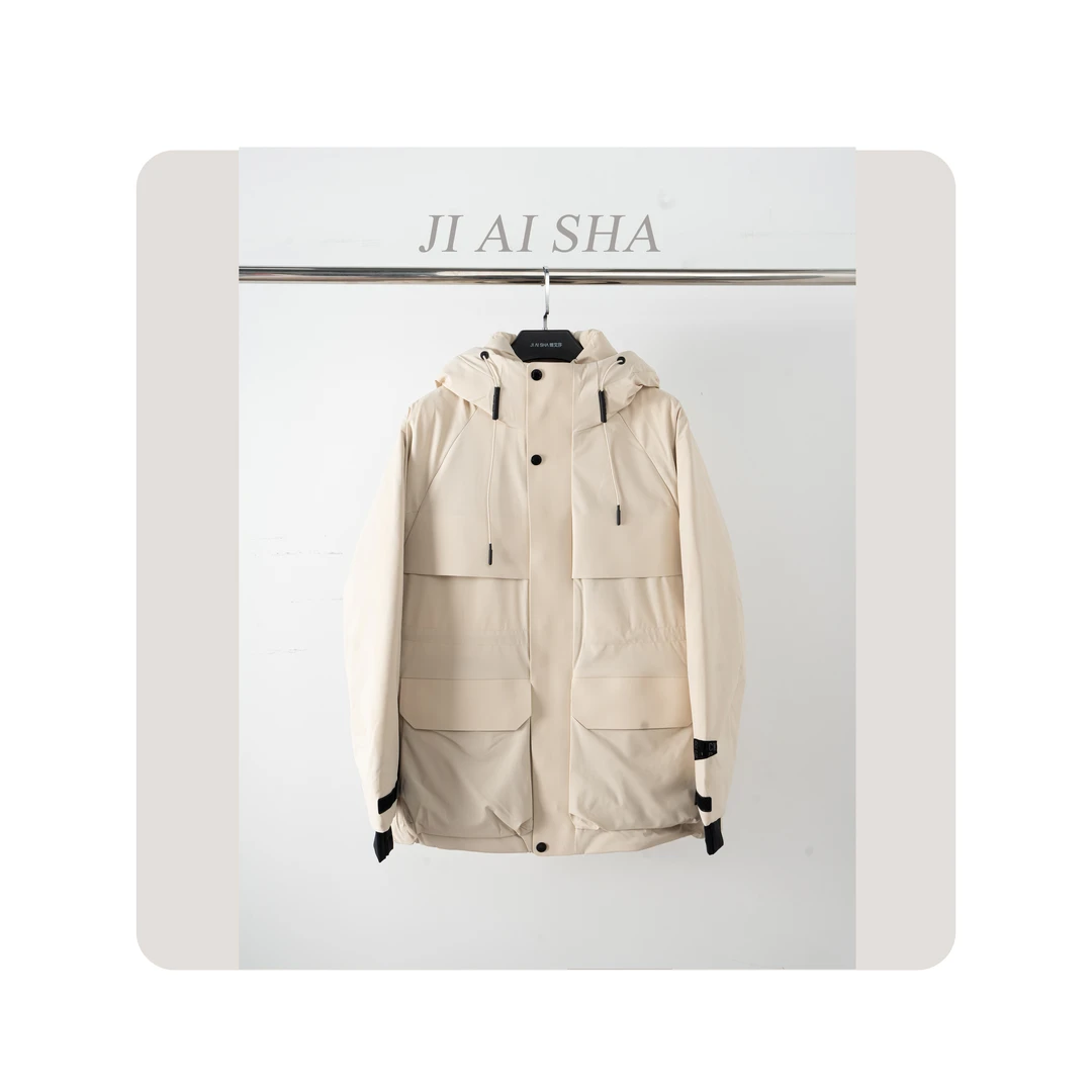 五防户外连帽百搭休闲羽绒服冲锋衣 RY2402012510