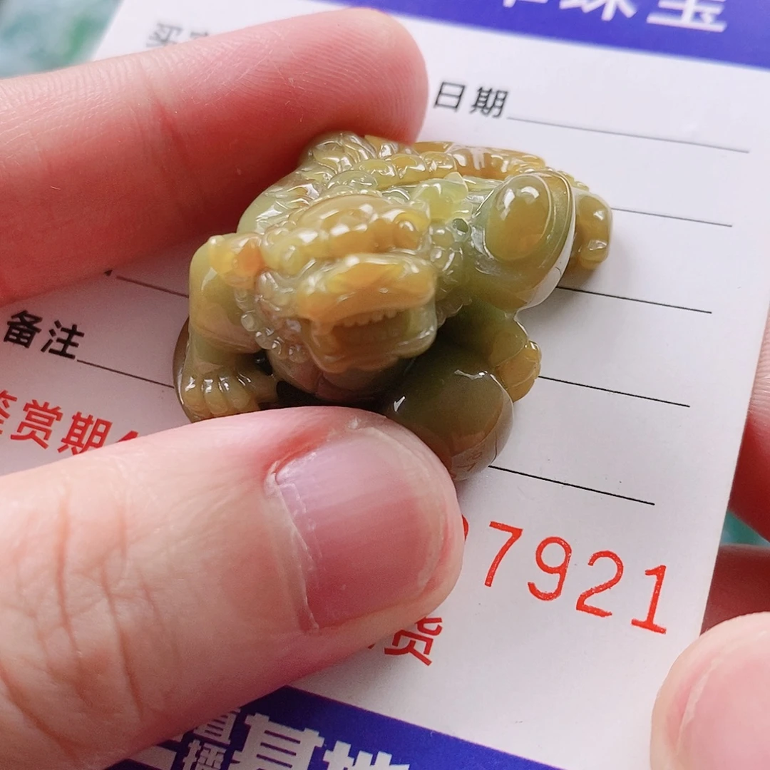 無***為颈饰未镶嵌翡翠纯天然a货翡翠
