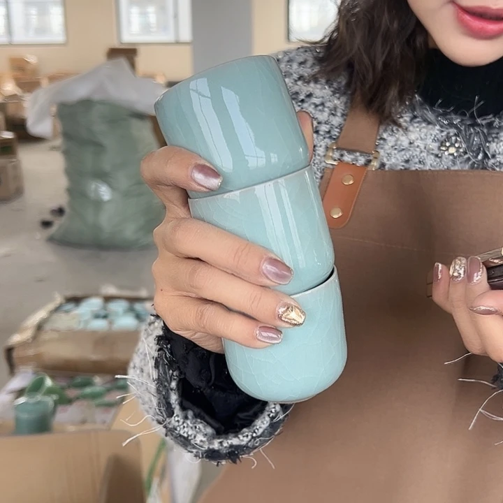 小米茶器龙泉青瓷