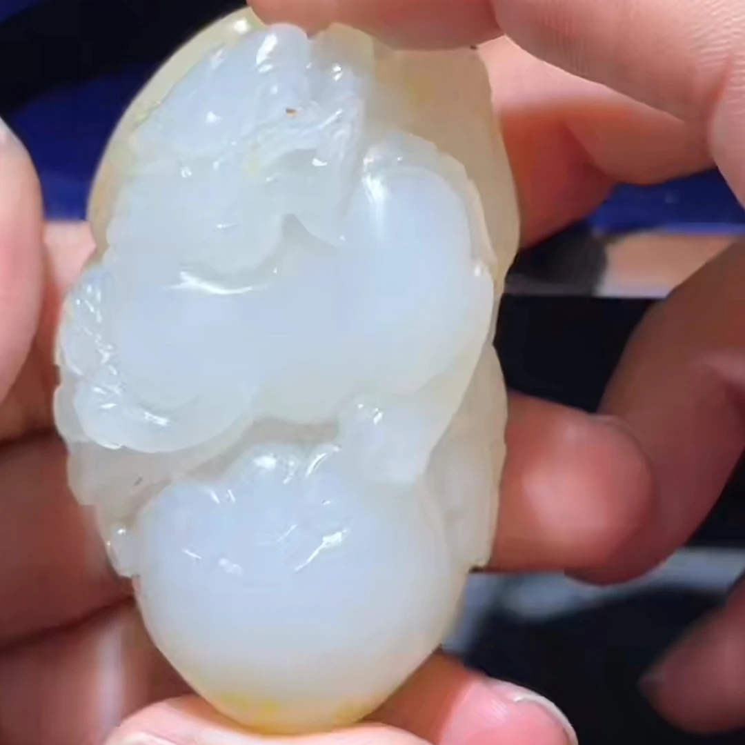 和田玉玉石挂件 d1208拍一发一