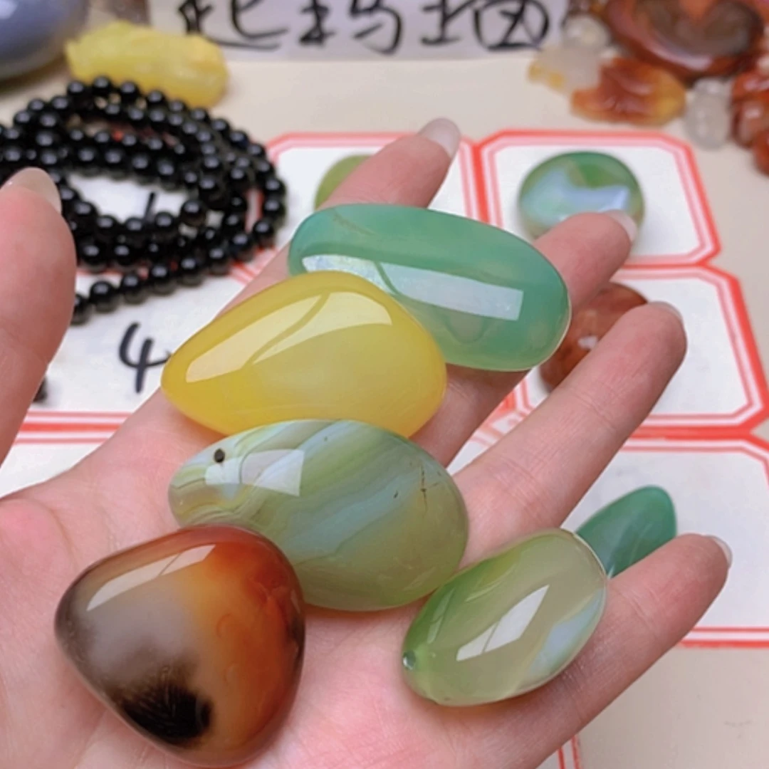 【闪购商品】未镶嵌玛瑙/玉髓珠宝半成品蘭*木