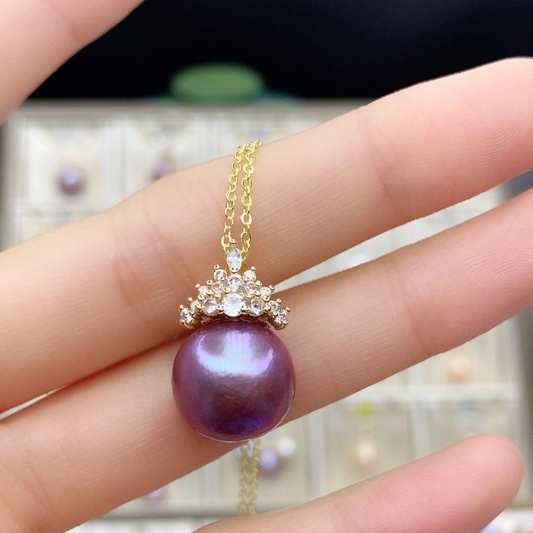 淡水珍珠颈饰合金