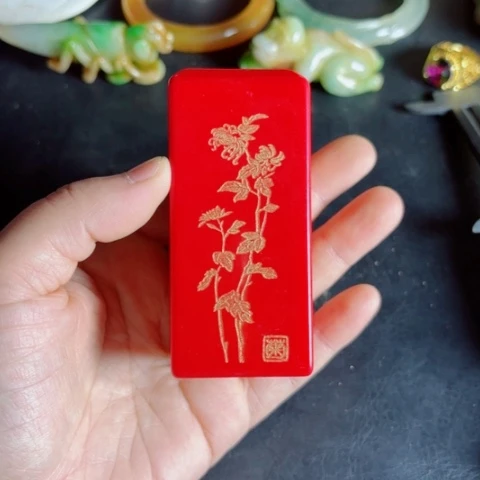 紫金钵盂菩提把件