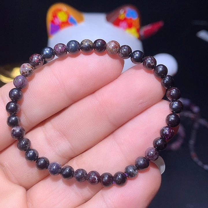 苏纪石（舒俱来）圆珠手串未镶嵌