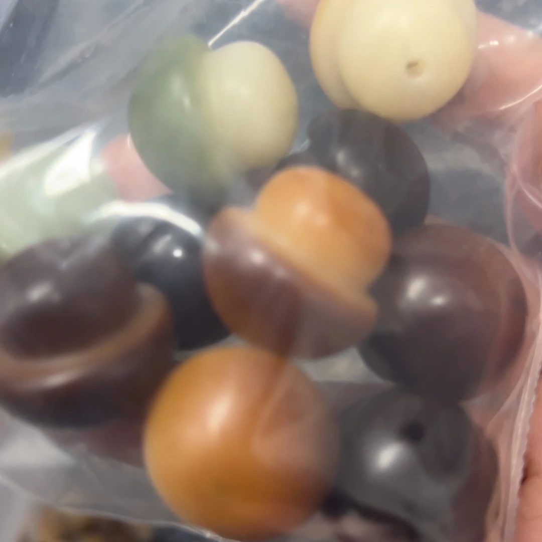 【闪购商品】白玉菩提吊坠迷***律z/21 13颗蘑菇瑕疵不售后