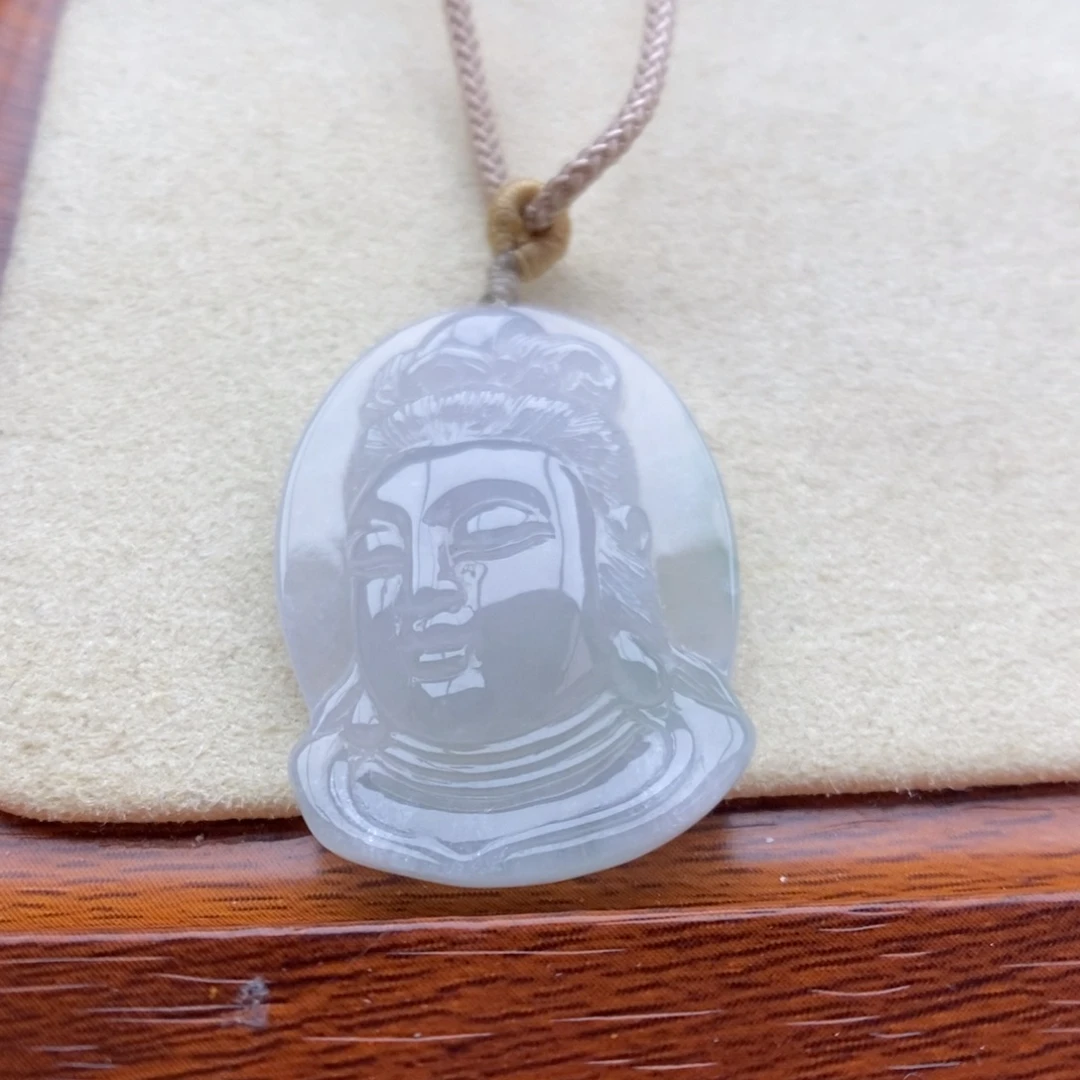 翡翠未镶嵌颈饰吊坠64