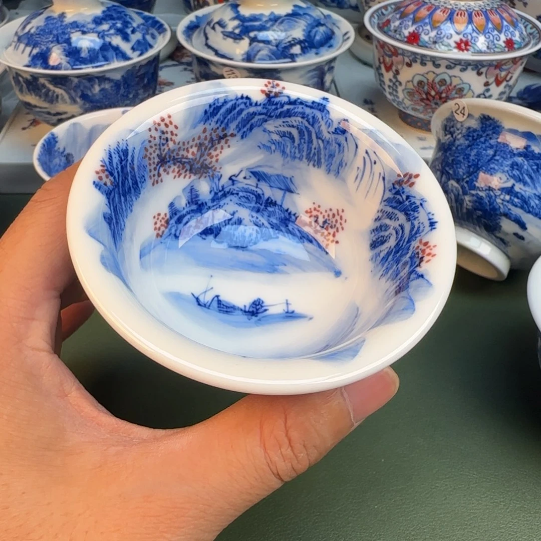 纯手工纯手绘茶具55