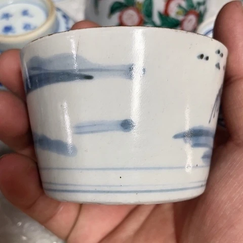 【闪购商品】碟缘**你中古工艺品回流瓷器