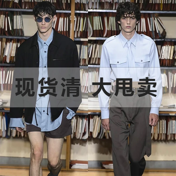 20号 现货清 克克黑武士早秋冬高级感轻奢连帽夹克外套 R26129117