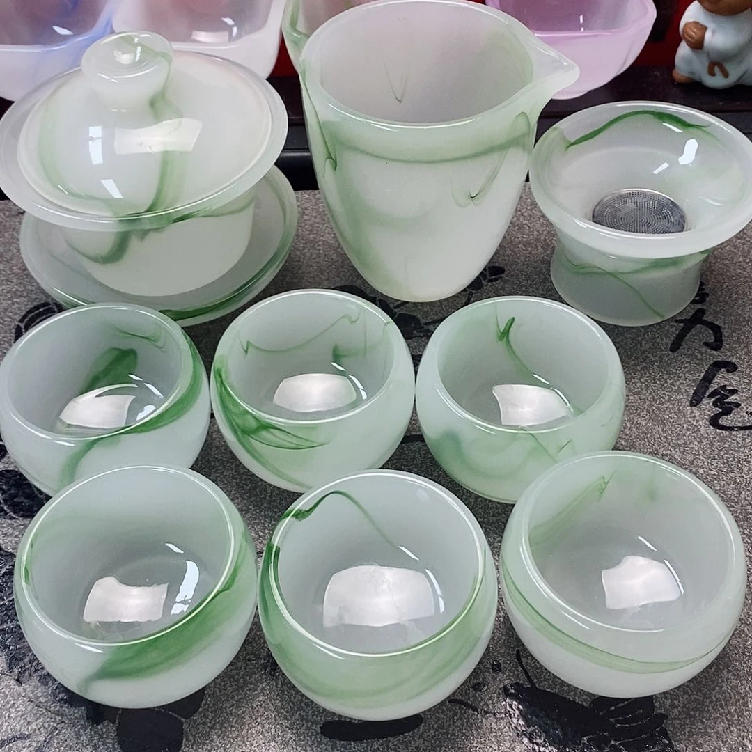 杯高端琉璃一套 无礼盒